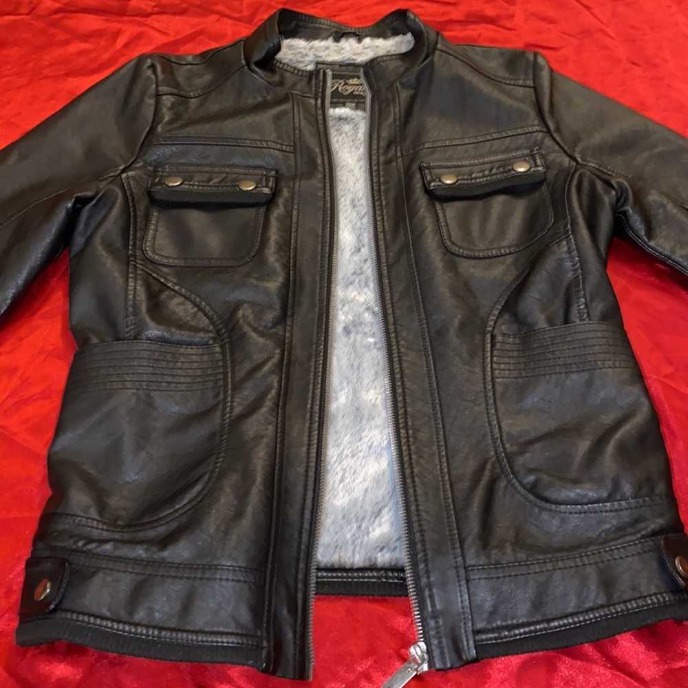 Fitted Leather Jacket